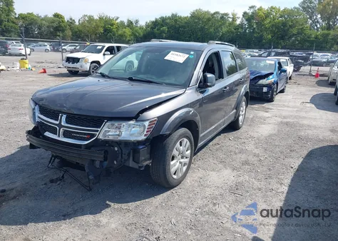 2017 Dodge Journey Se из США, поврежденный, VIN 3C4PDCAB6HT580535